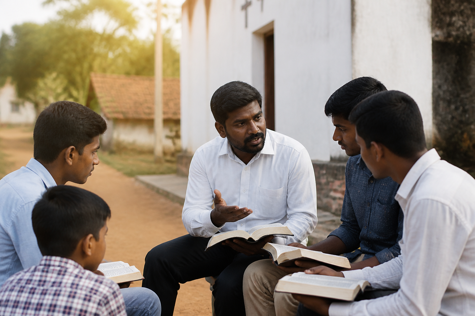 Ministry training with mentors